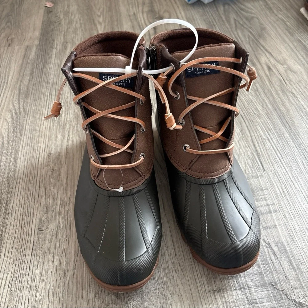 NEW Sperry Women's All Weather Water Resistant Syren Gulf Duck Boots NWOB